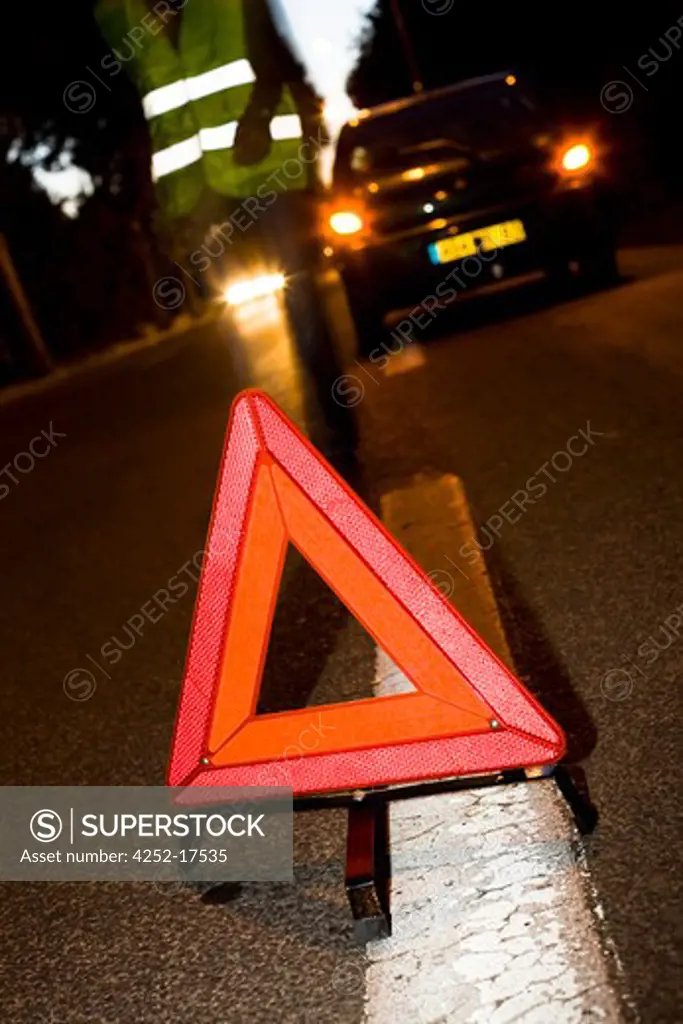Triangle street danger