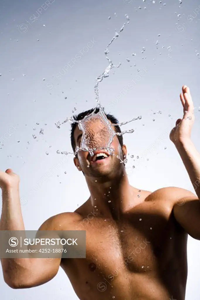 Man water freshness