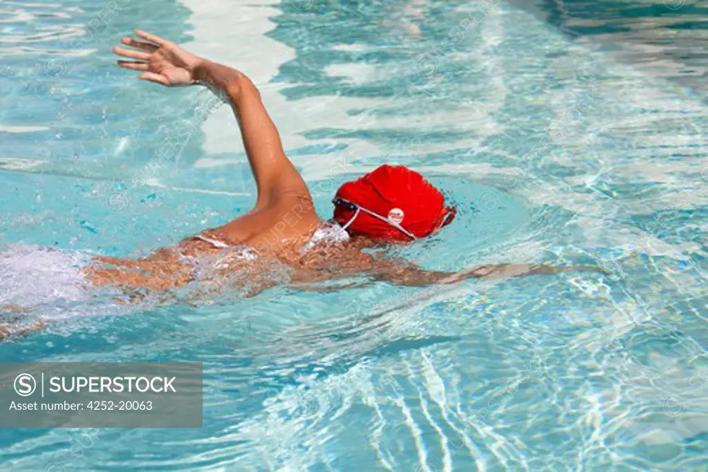 Woman natation