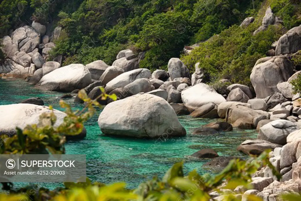 River rocks Siam