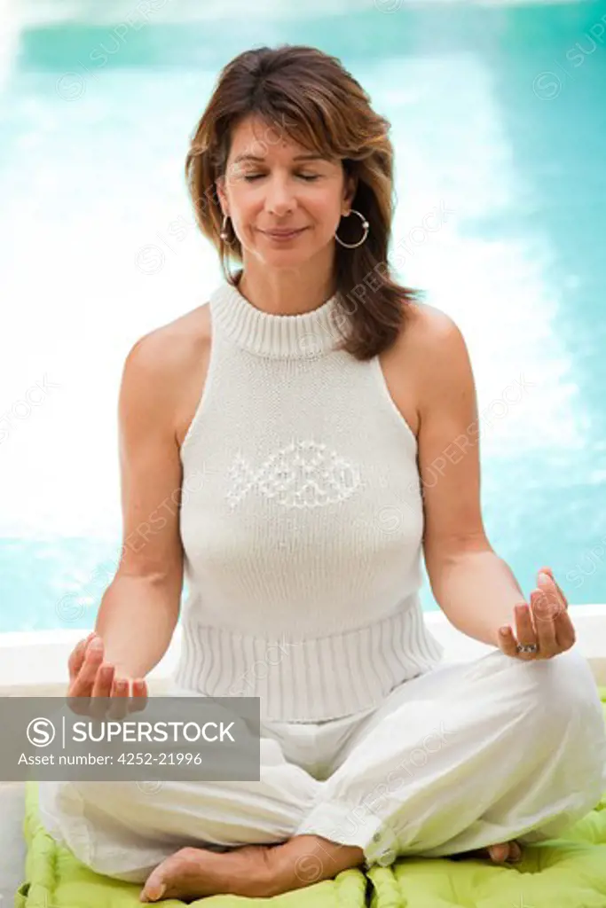 Woman yoga