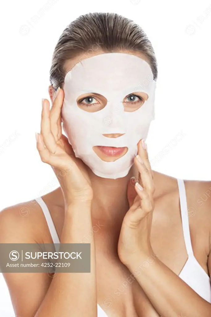 Woman facial mask