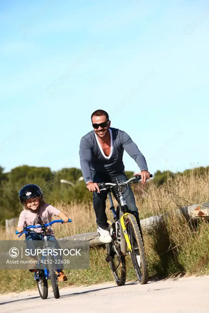 Father daughter bike