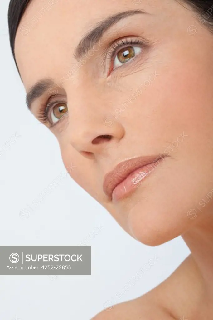 Woman beauty face
