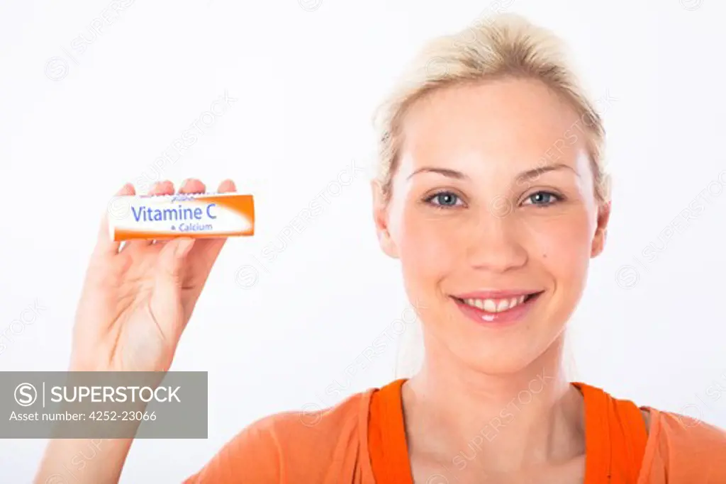 Woman C vitamin