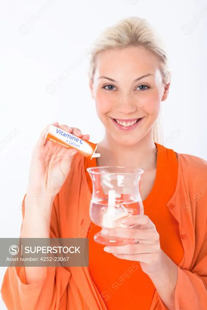 Woman C vitamin