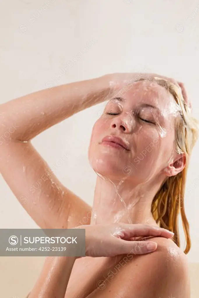 Woman shower