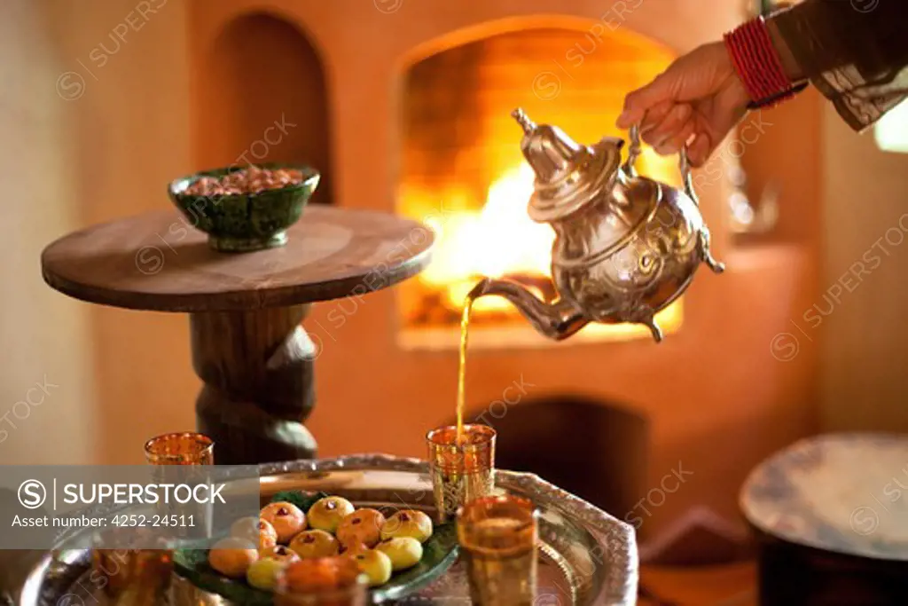 Morocco tea room