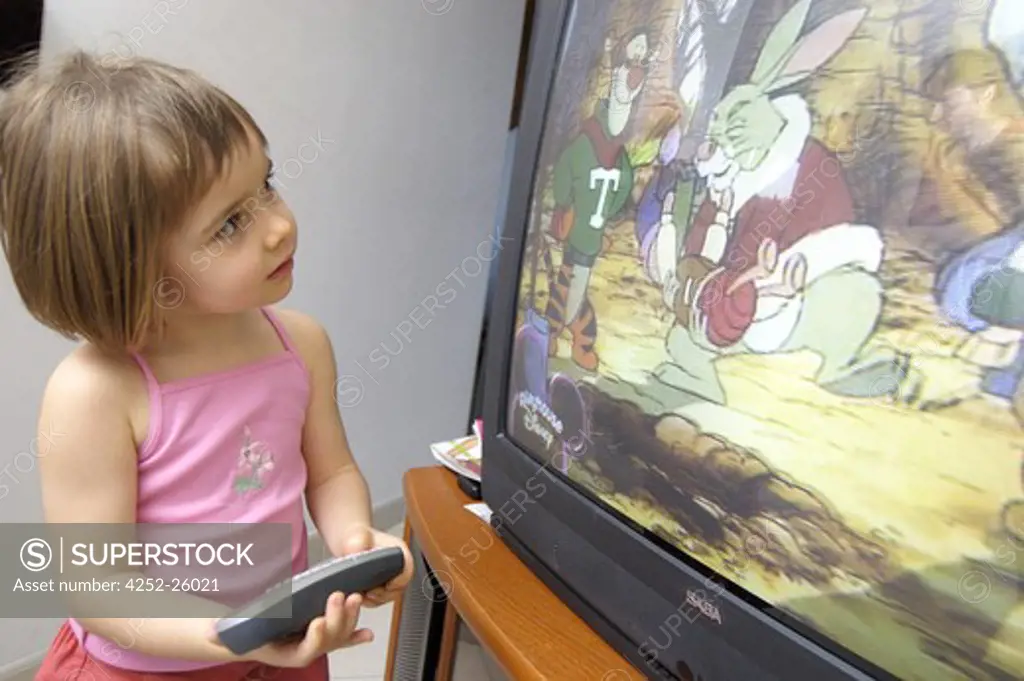 Little girl television