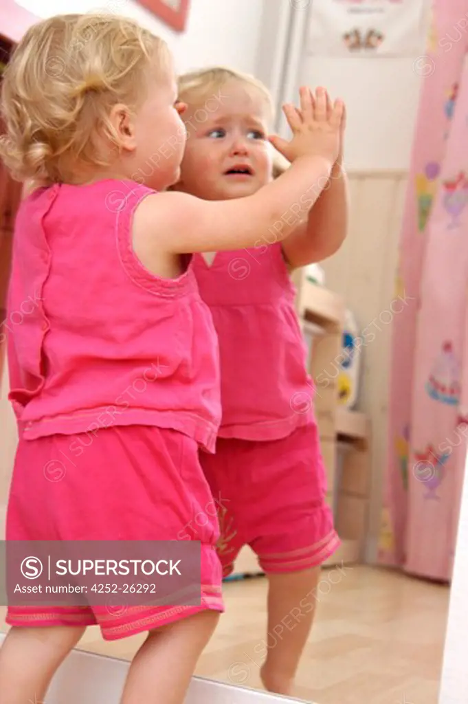 Little girl mirror