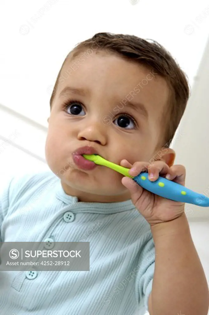 Baby toothbrush.