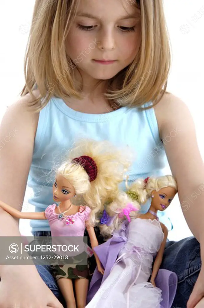 Little girl dolls.