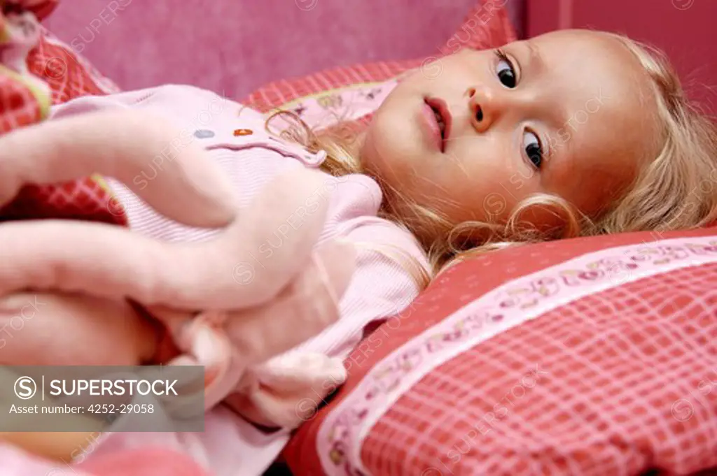 Little girl bed