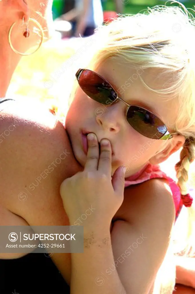 Little girl sunglasses