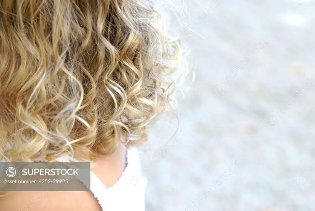 Little girl hair