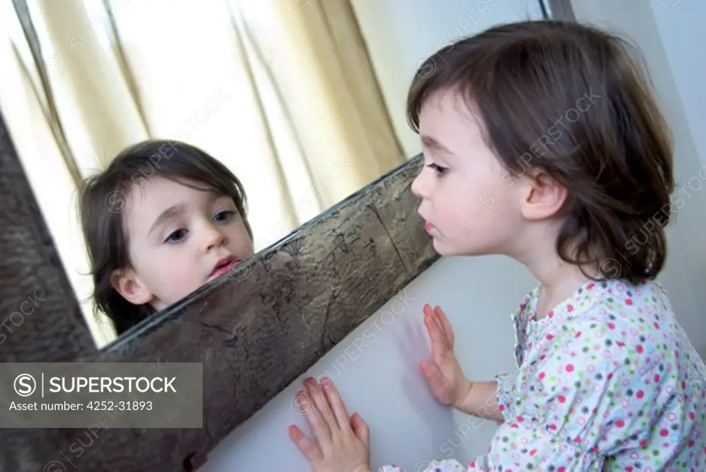 Little girl mirror