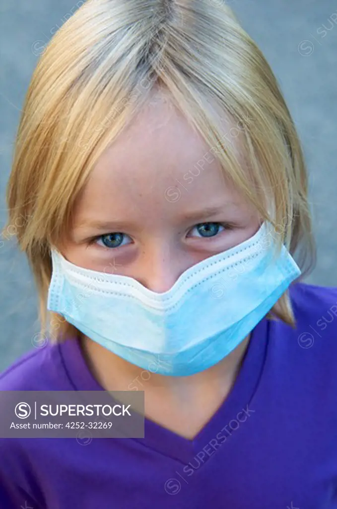 Girl anti-contagion mask