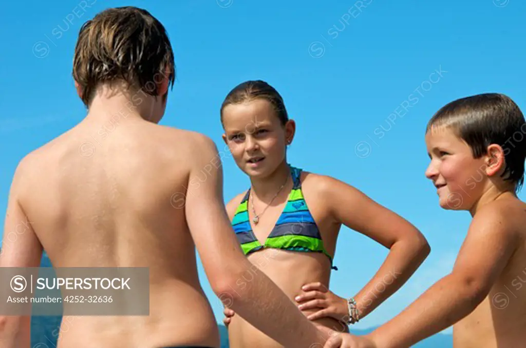 Children beach holidays