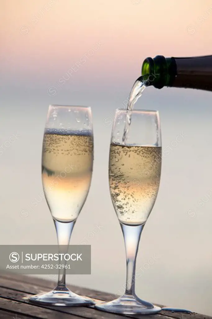 Flutes champagne