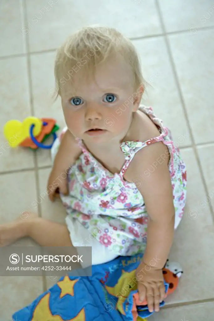 Baby girl portrait