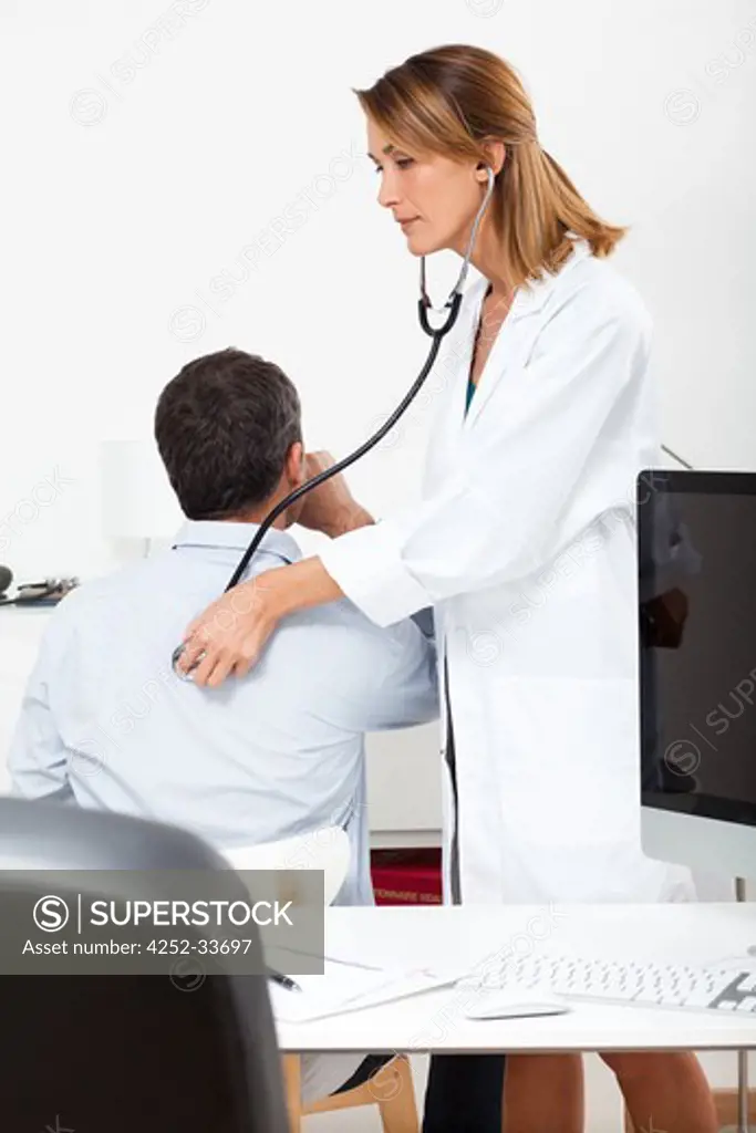 Physician patient auscultation