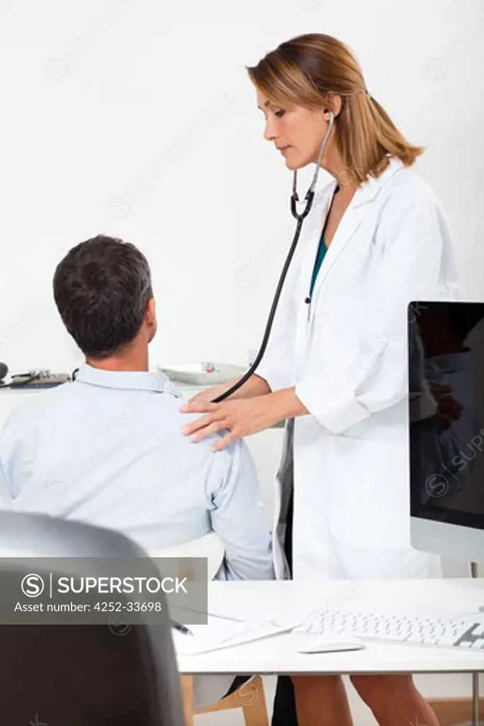 Physician patient auscultation