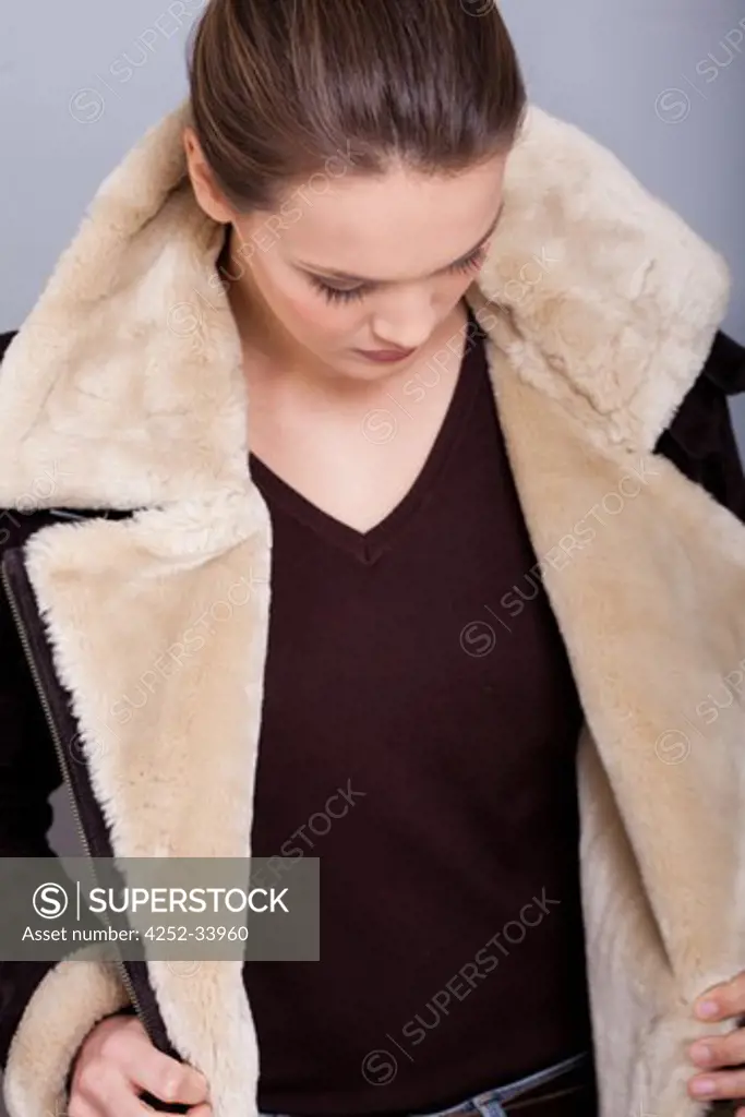 Woman winter jacket