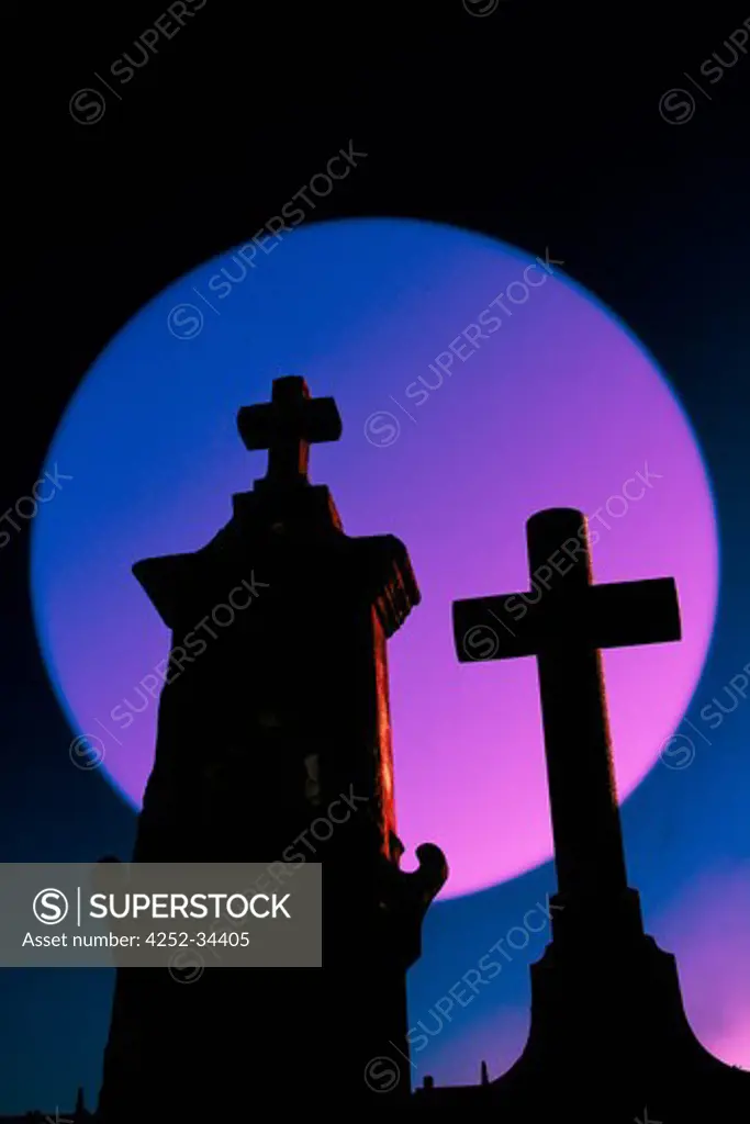Graveyard cross
