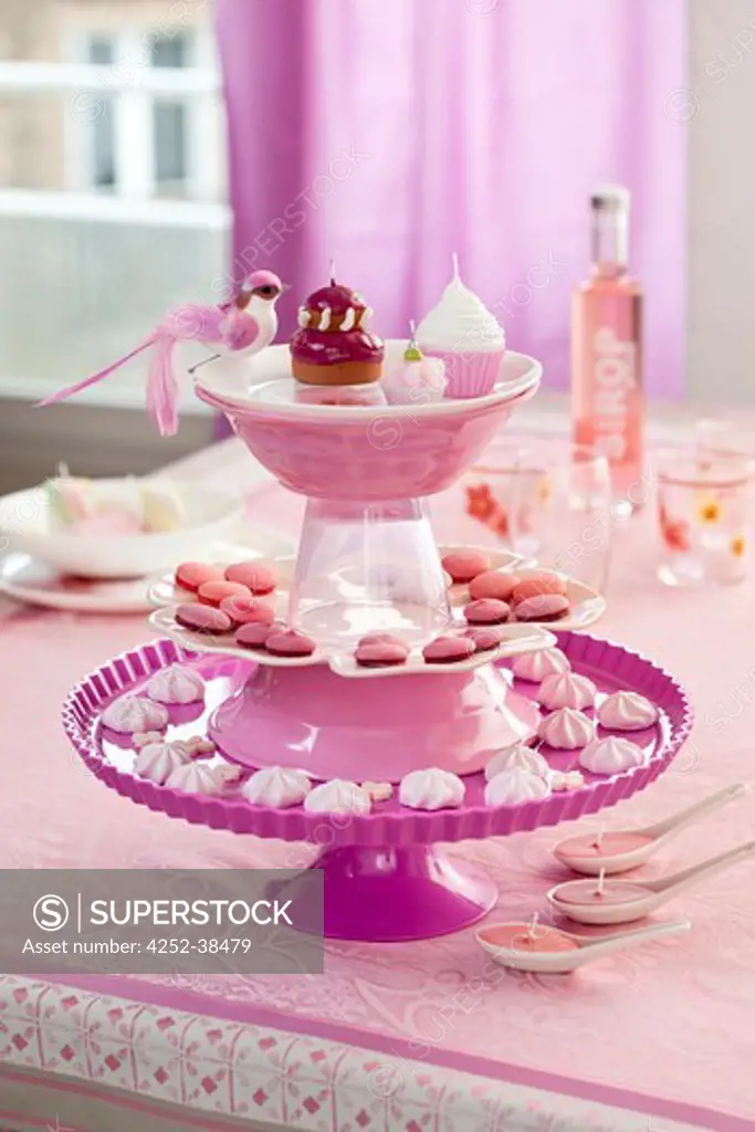 Pink party teatime
