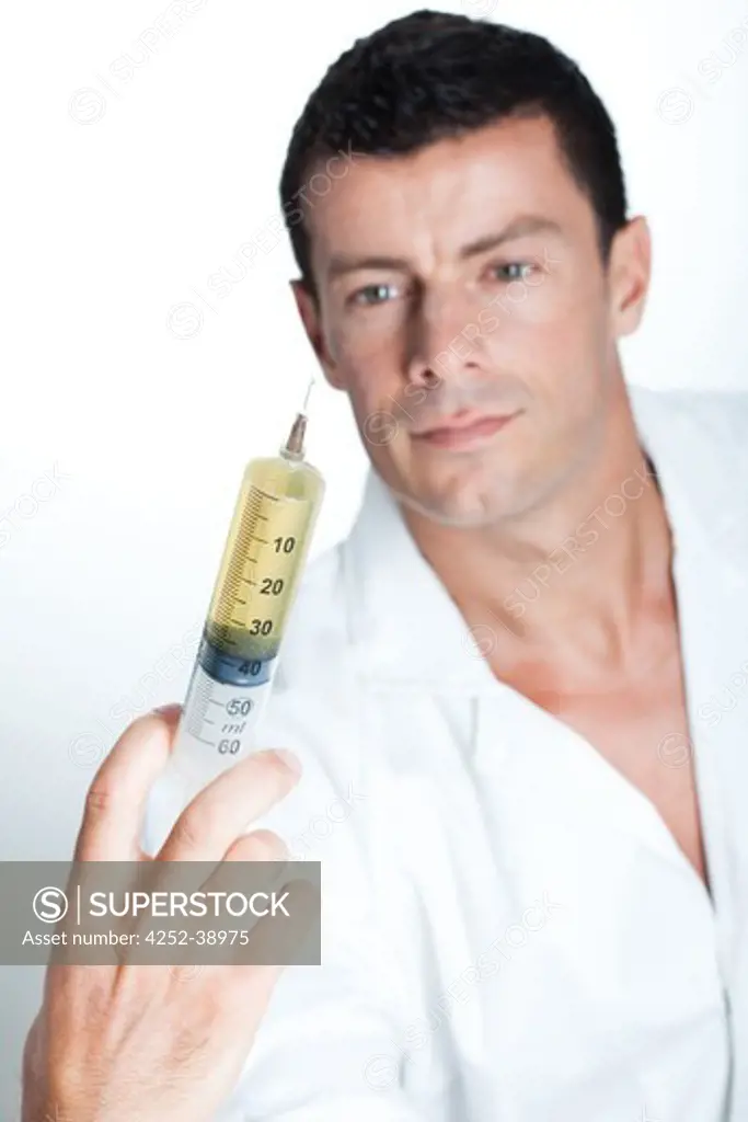 Man syringe