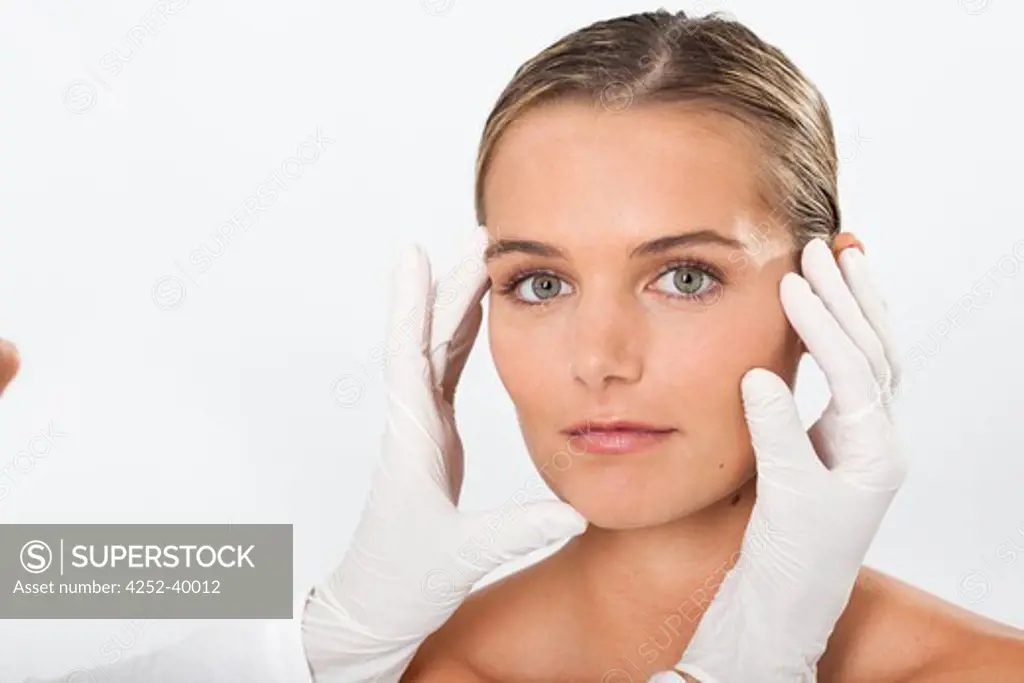Woman plastic surgery