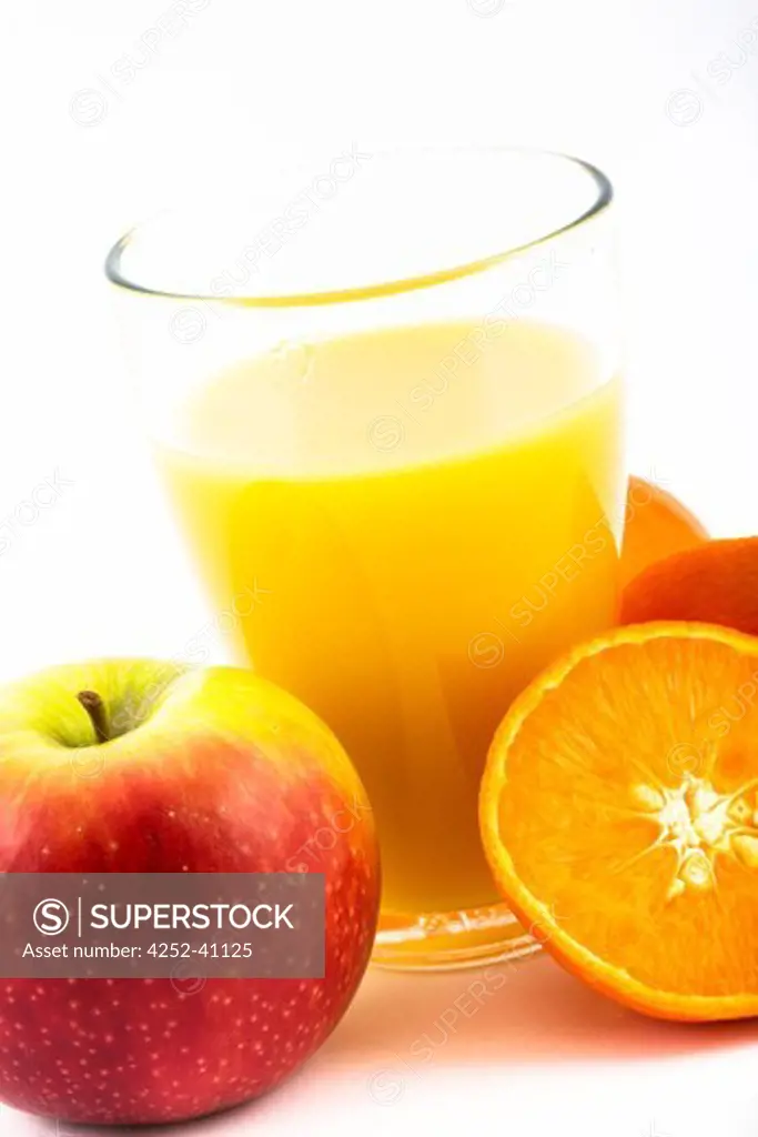 Vitamins symbol, fruits