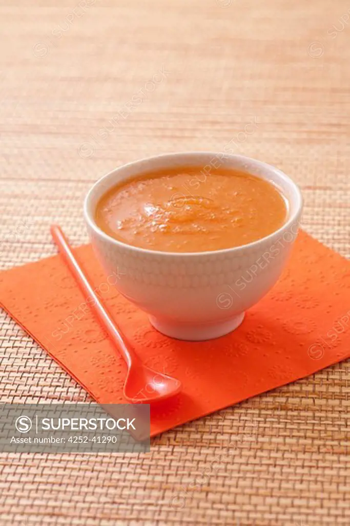 Celeriac and carrot soup