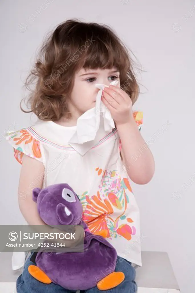 Little girl tissue