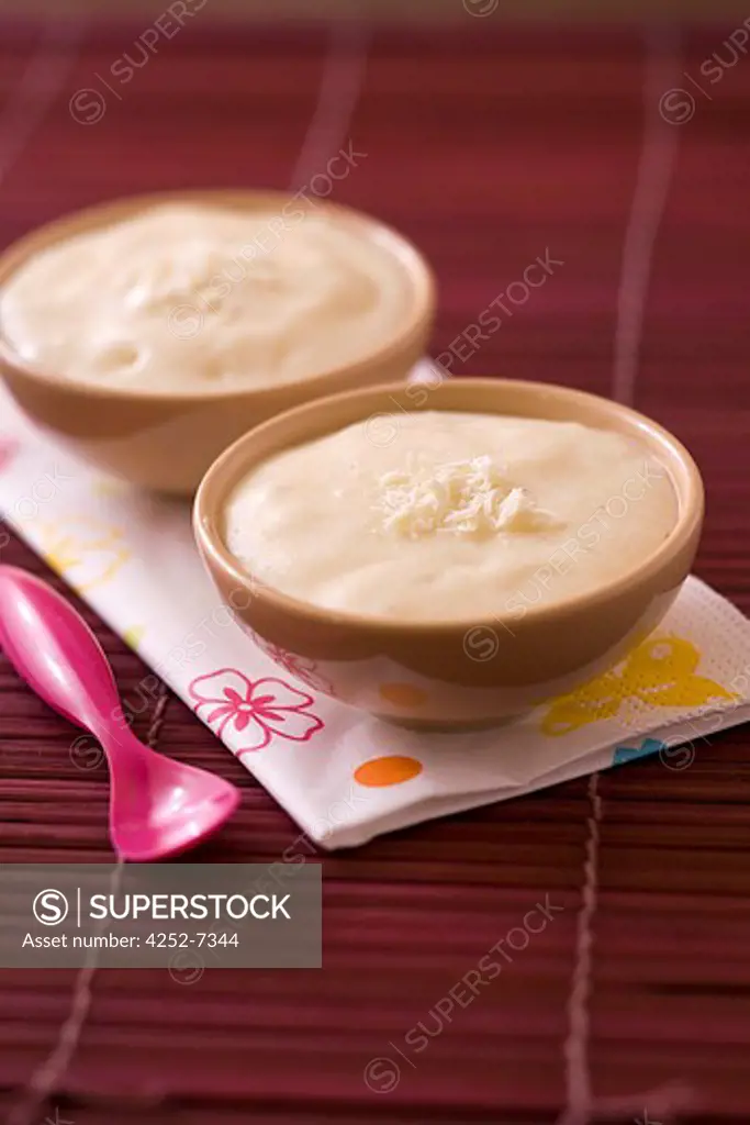 White chocolate mousse