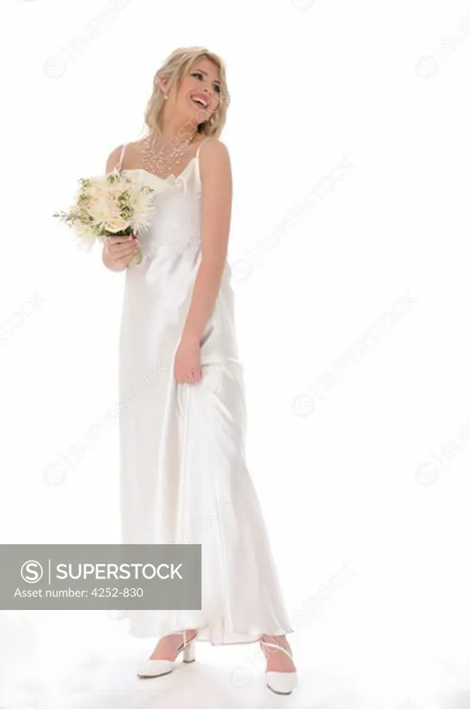 Woman wedding dress