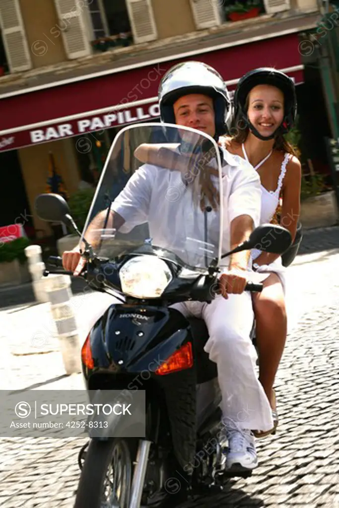 Couple scooter