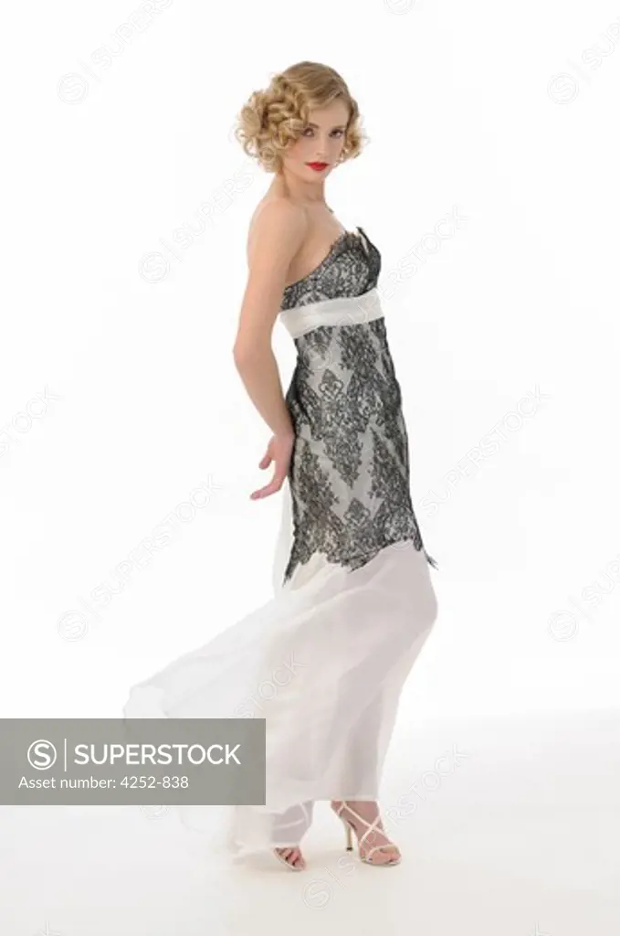 Woman wedding dress