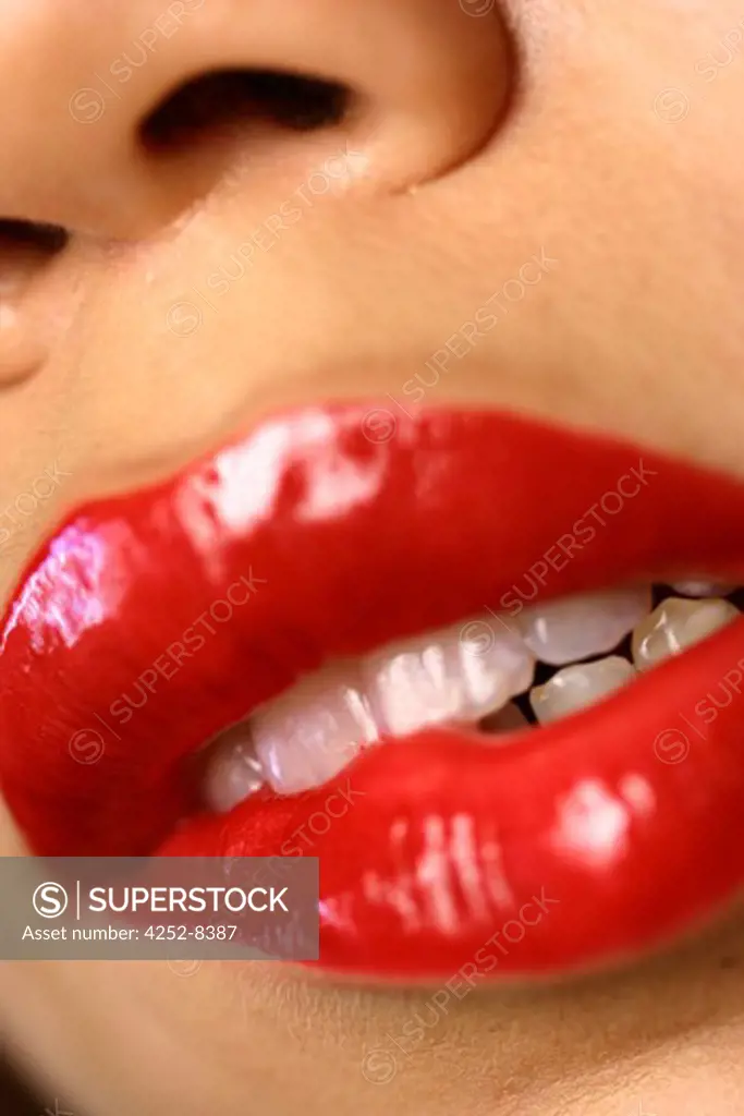 Woman's mouth