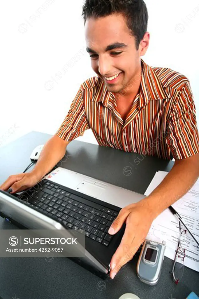 Man computer