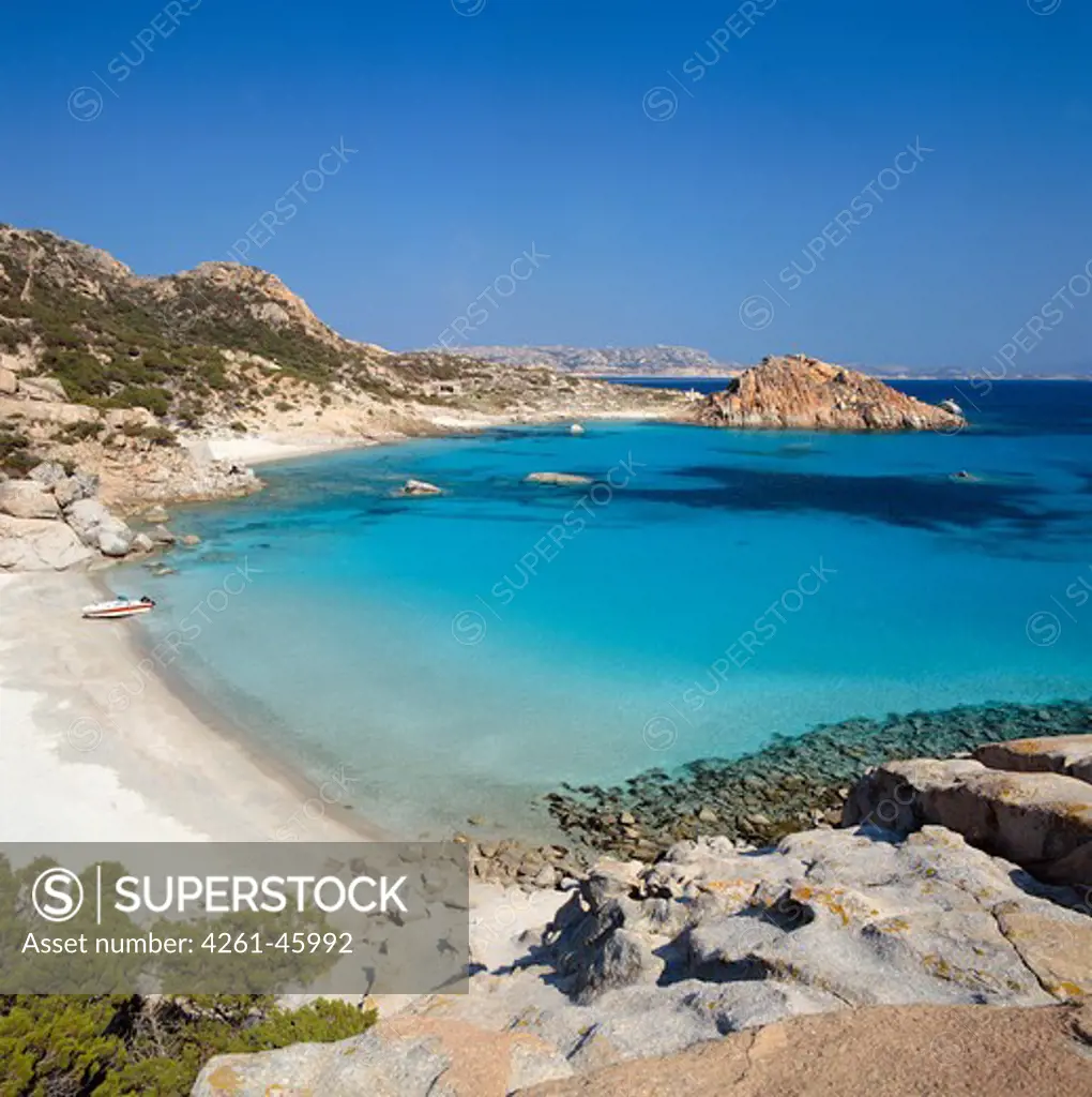 Cala Corsara, Spargi Island, La Maddalena, Provincia di Olbia e Tempio, Sardinia, Italy, Europe