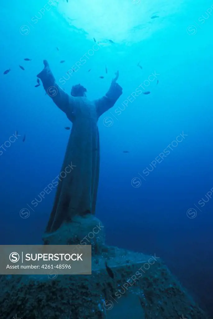 Cristo degli Abissi, Camogli, Liguria, Italy