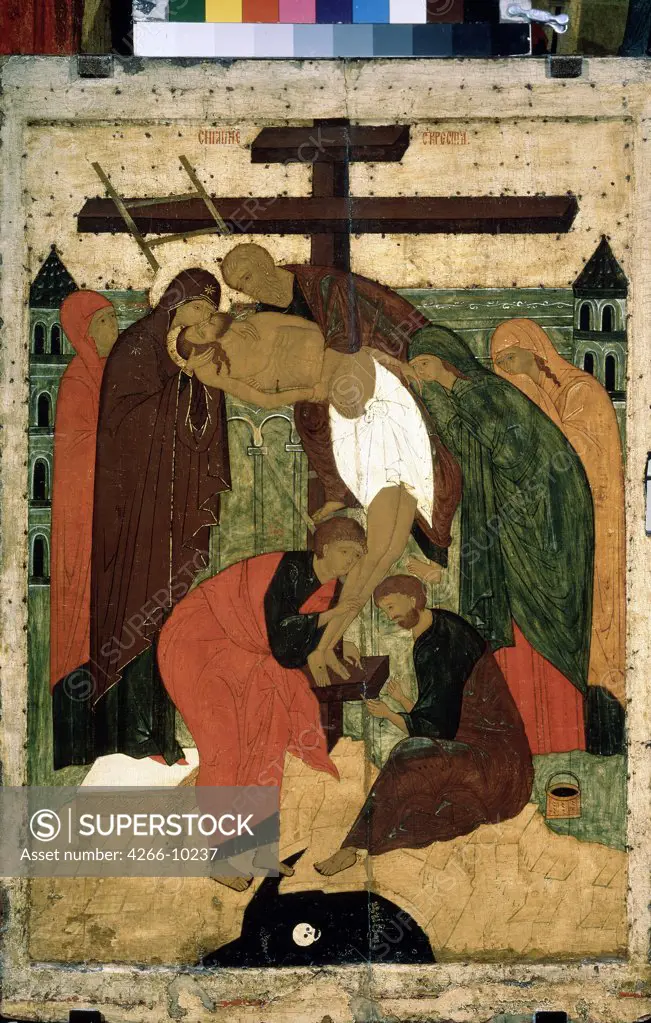 Descent from Cross, Russia, Moscow, State Tretyakov Gallery, 91x62