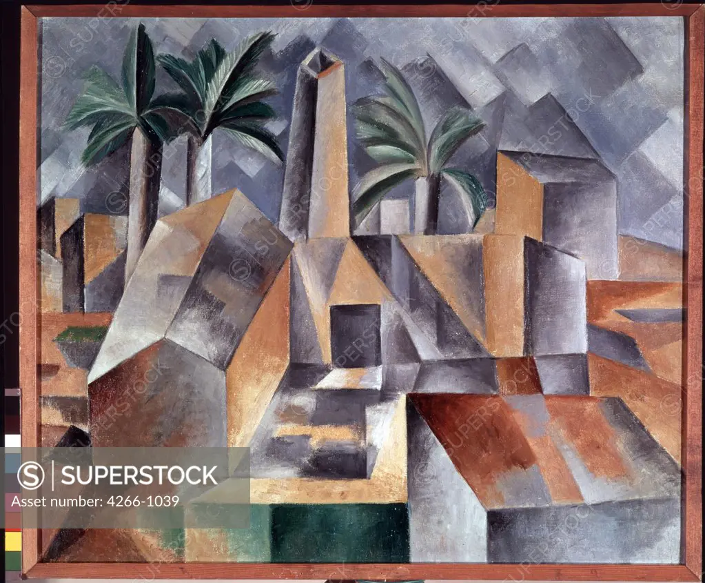 Picasso, Pablo (1881-1973) State Hermitage, St. Petersburg 1909 50,7x60,2 Oil on canvas Cubism Spain 