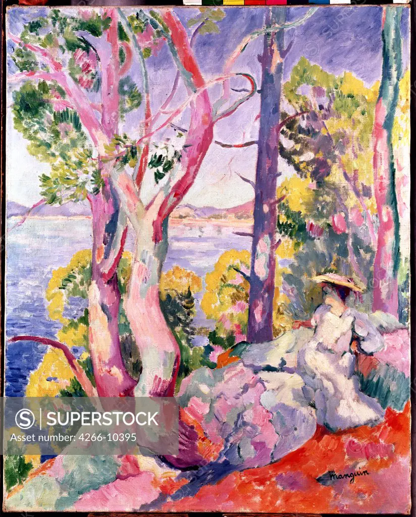 Manguin, Henri Charles (1874-1949) State Hermitage, St. Petersburg 1906 81,5x65 Oil on canvas Postimpressionism France 