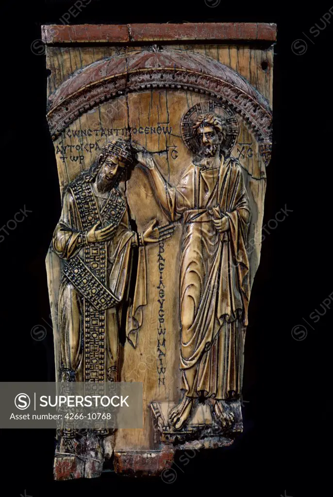 Wooden sculpture by Byzantine Master, Ivory Applied Arts , 945, Russia, Moscow , State A. Pushkin Museum of Fine Arts, 18, 6x9, 5