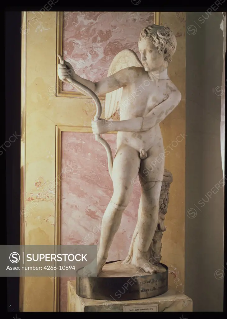Classical sculpture from ancient Rome, marble, 1st century BC, Russia, St. Petersburg, State Hermitage, H 62