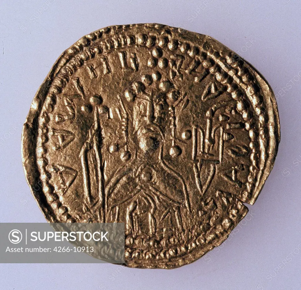 Russian coin, gold, 980-1015, Russia, St. Petersburg, State Hermitage, D 2, 3