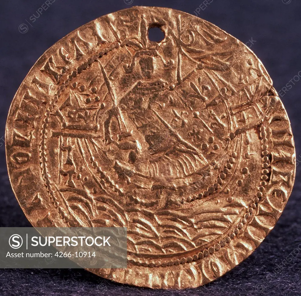 Russian coin , gold, 1471-1490, Russia, St. Petersburg, State Hermitage, D 3, 3