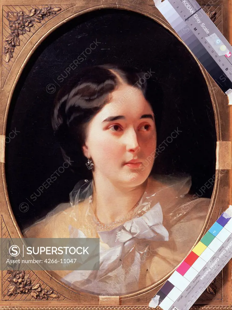 Portrait of Darya Olsufyeva, Russia, Moscow , State V. Tropinin-Museum, 62x44